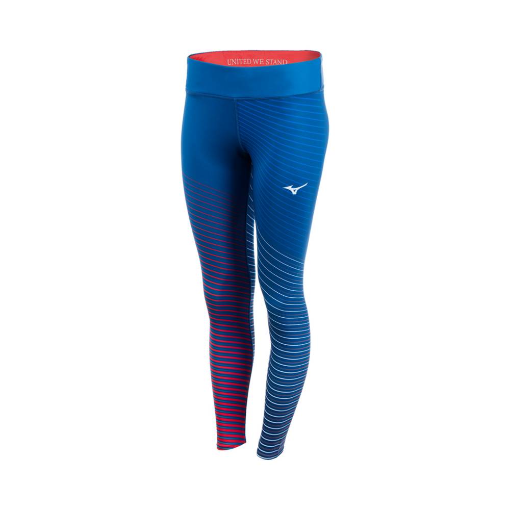 Mizuno Women's Patriotic Tights Navy (421877-DAV)